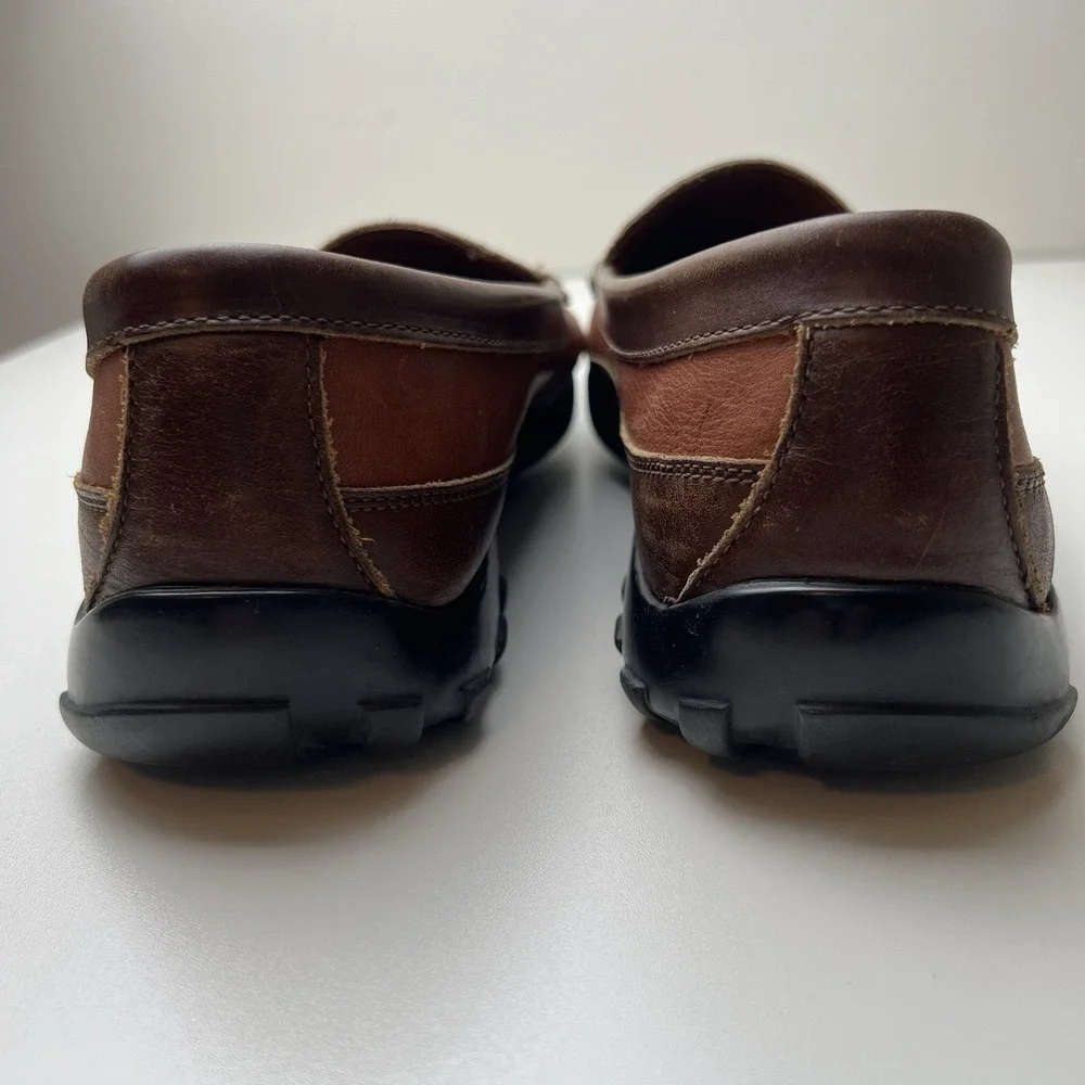 Allen Edmonds Brown Boulder Venetian Driving Moccasins 10.5 E